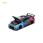 Demon King Auto Nissan GT-R R35 LBWK Monster Livery 1:64 Diecast Model