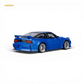 Microturbo Nissan 180SX Type X Metallic Blue 1:64 Diecast Model