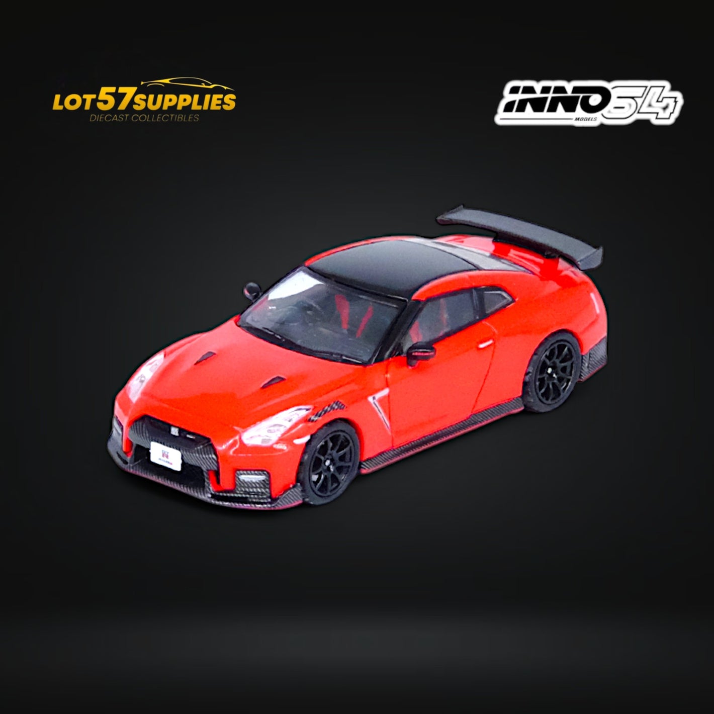 Inno64 NISSAN GT-R (R35) NISMO Red 1:64