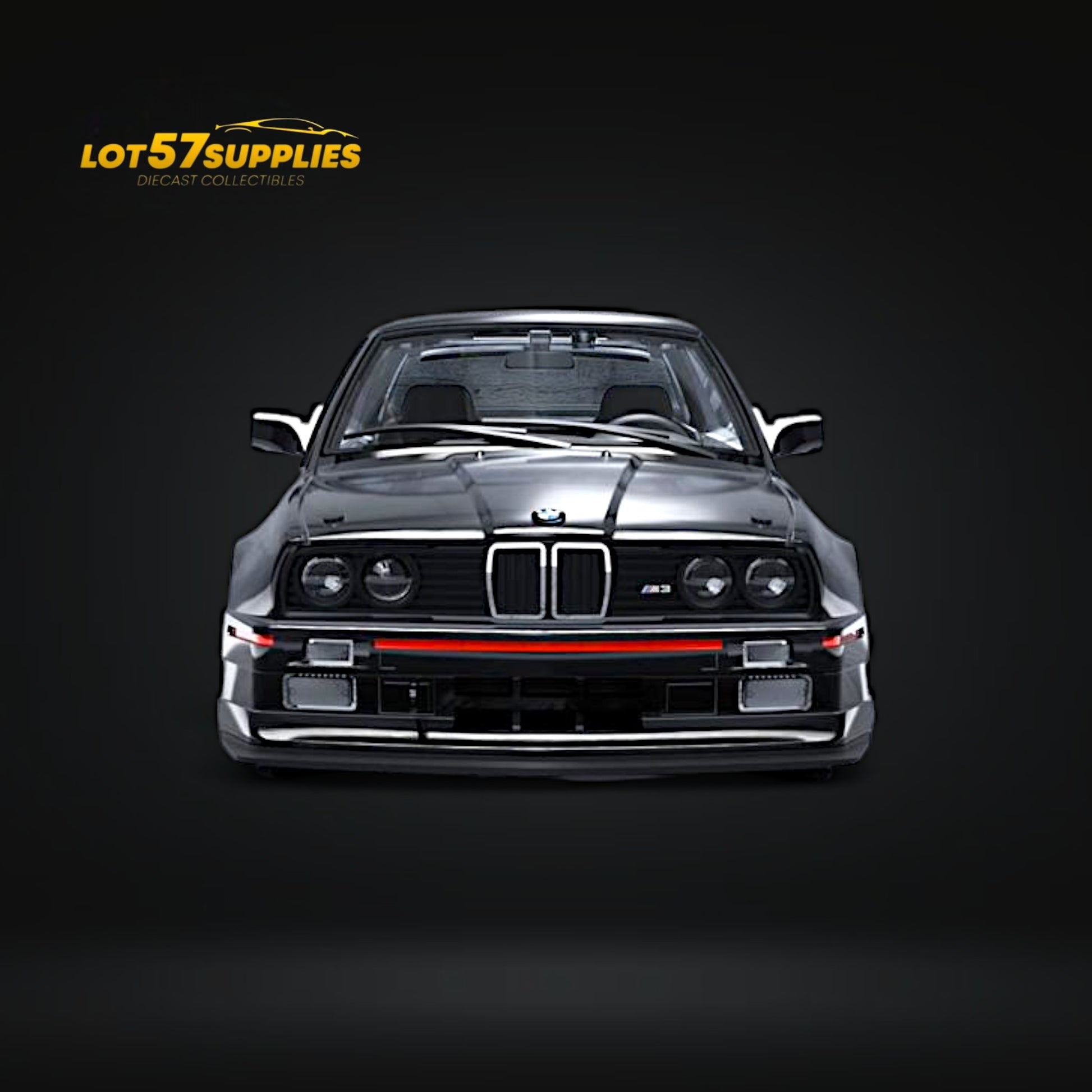 DCM BMW M3 E30 in Black 1:64