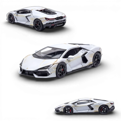 Flame Revuelto Resin Model - Matte Gray 1:64 Resin - Image 1