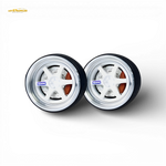 Skalwerk TE37 Ultra White 1:64 Wheels - Image 1