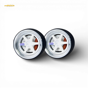 Skalwerk TE37 Ultra White 1:64 Wheels - Image 1