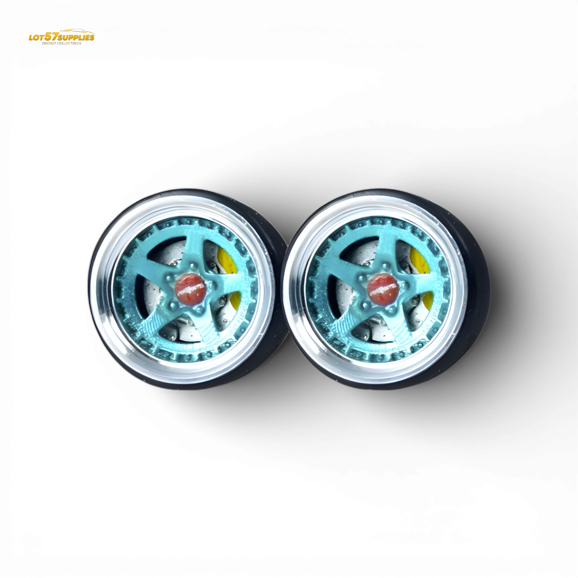 Skalwerk WGR M Teal 1:64 Wheels - Image 1