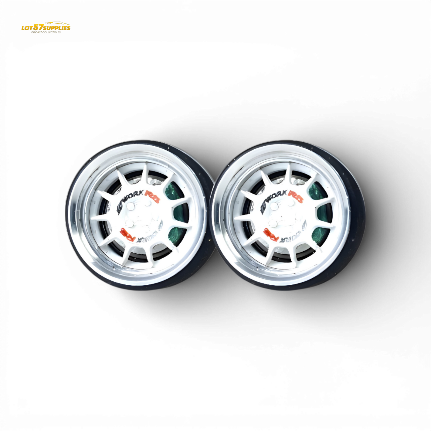 Skalwerk WORK RS White 1:64 Wheels - Image 1