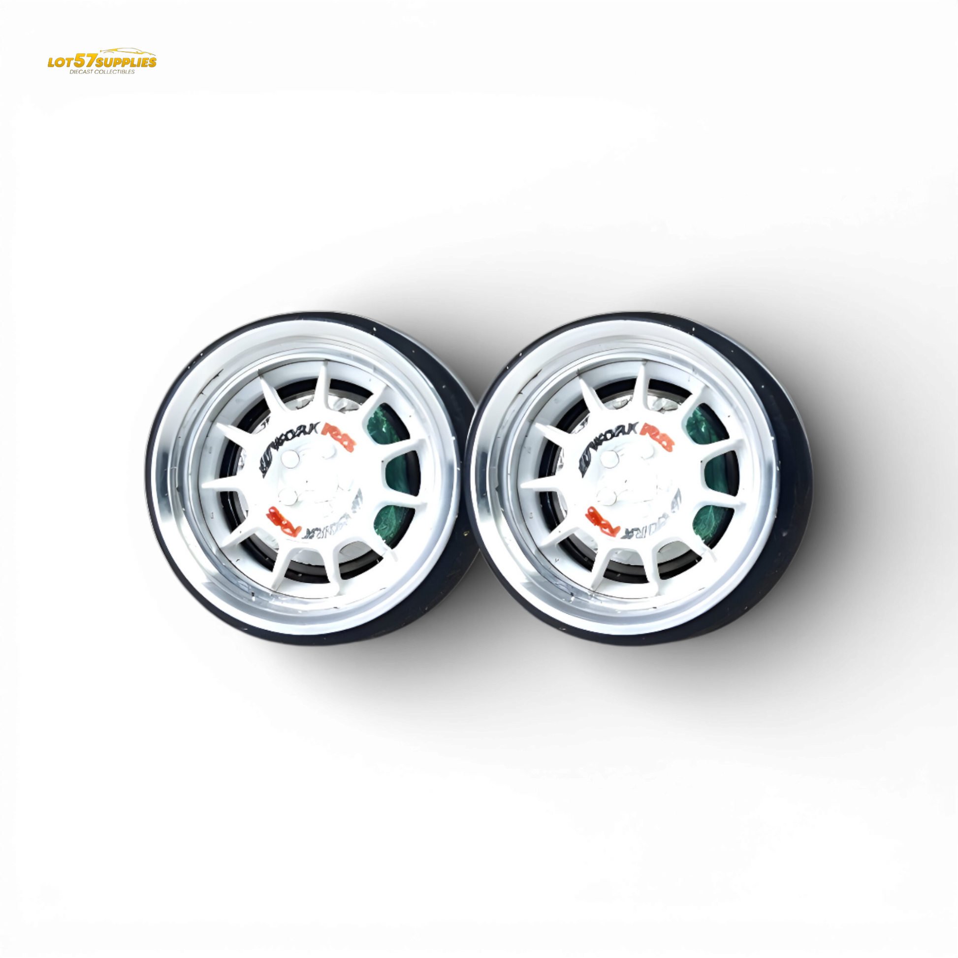 Skalwerk WORK RS White 1:64 Wheels - Image 1