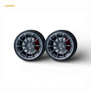 Skalwerk ZE40 Gun Metal 1:64 Wheels - Image 1