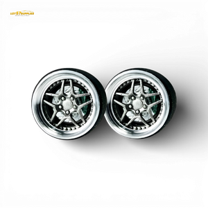 Skalwerk BLITZ03 Gunmetal 1:64 Wheels - Image 1