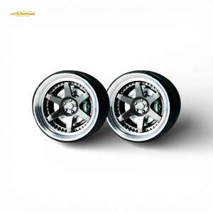 Skalwerk SIX Gunmetal 1:64 Wheels - Image 1