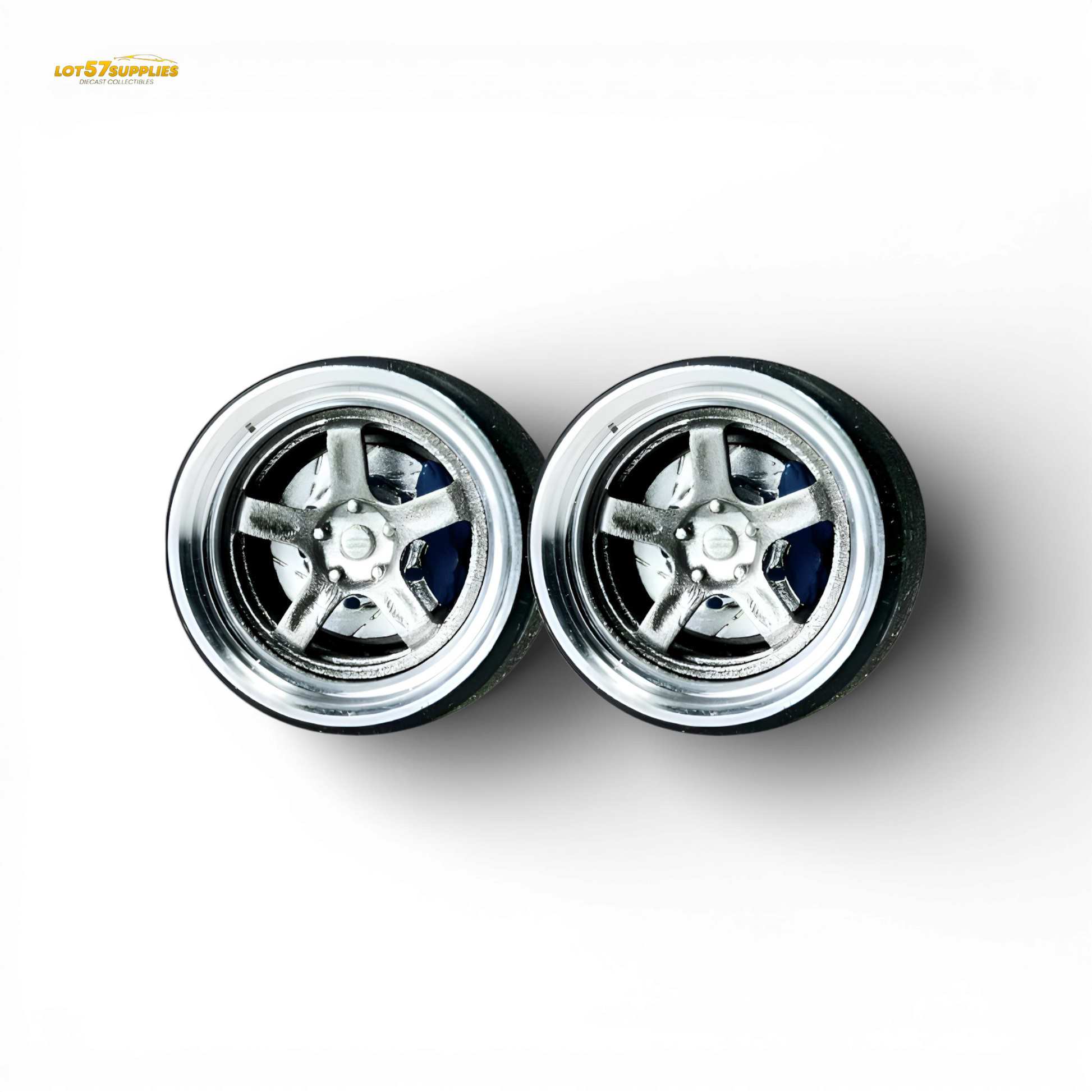 Skalwerk 21C Gunmetal 1:64 Wheels - Image 1