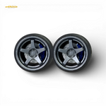 Skalwerk LMGT4 Gunmetal 1:64 Wheels - Image 1