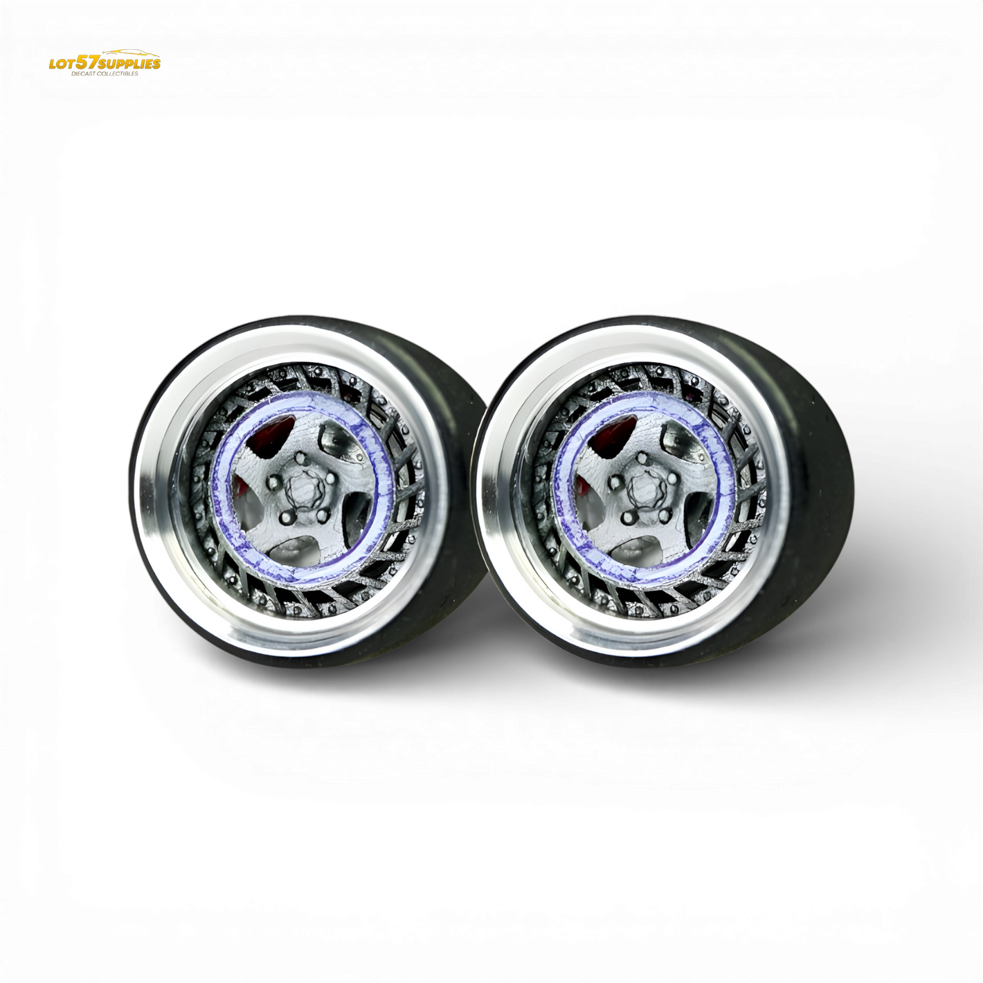 Skalwerk Formula Aero Spoke Gunmetal 1:64 Wheels - Image 1