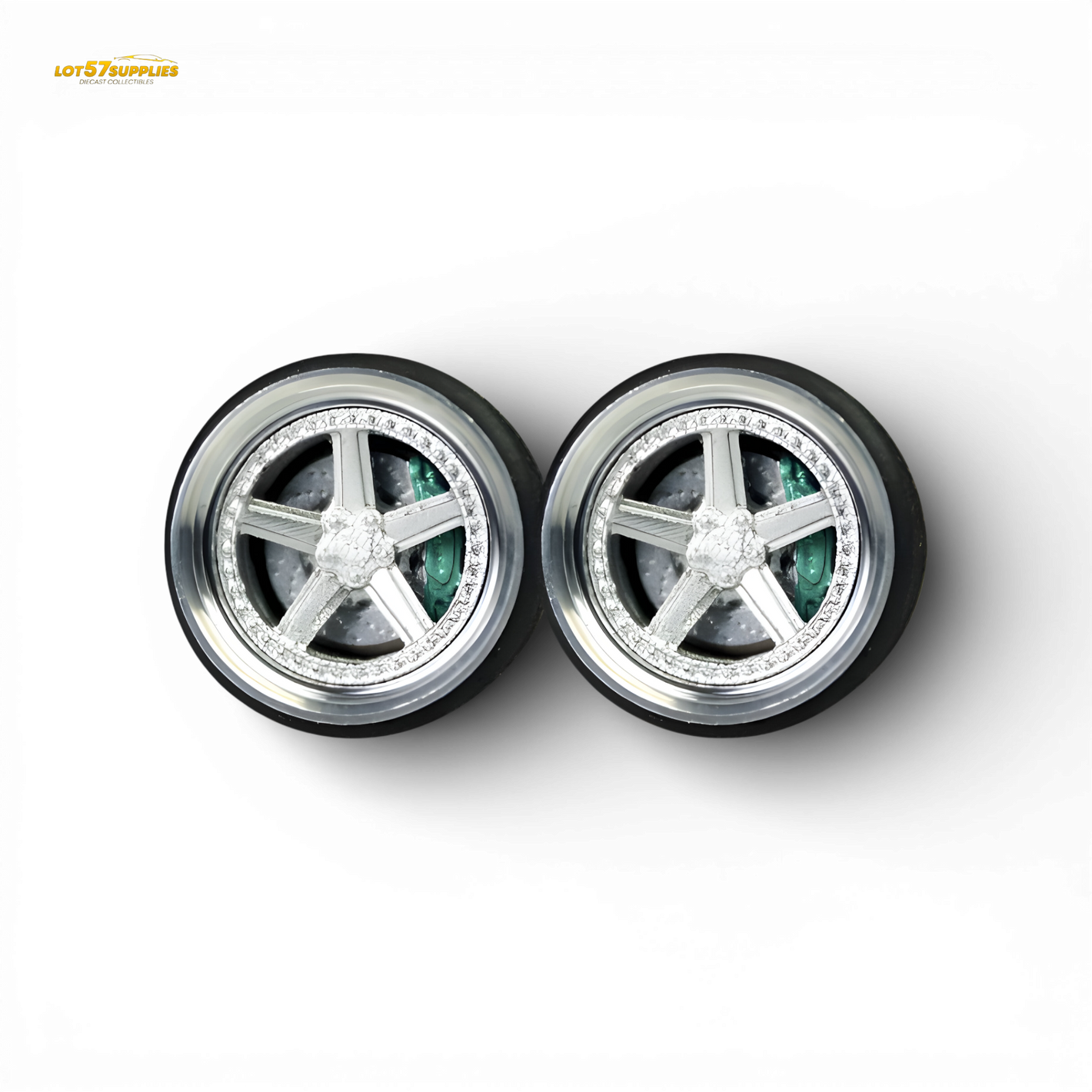Skalwerk PNT Wheels Silver 1:64 Wheels - Image 1