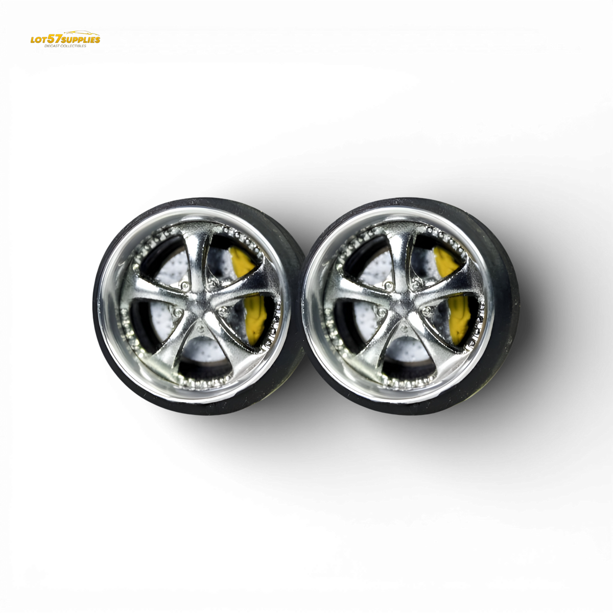 Skalwerk VSKF Chrome 1:64 Diecast Wheels | LOT57 Supplies Skalwerk VSKF Chrome 1:64 Diecast Wheels | LOT57 Supplies
