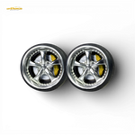 Skalwerk VSKF Chrome 1:64 Wheels - Image 1