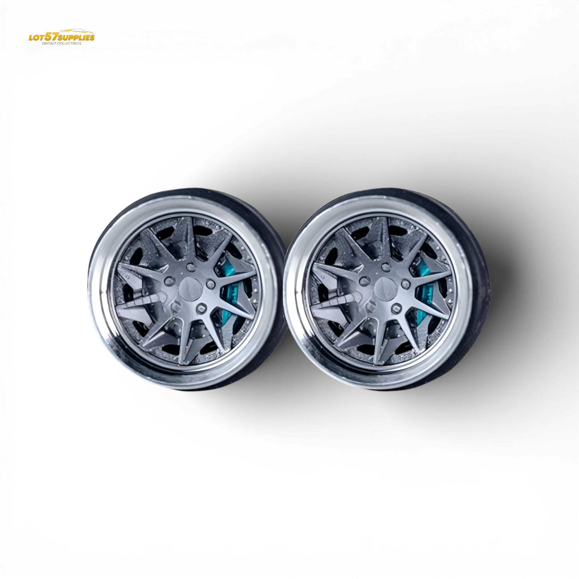Skalwerk CVT Gunmetal 1:64 Wheels - Image 1