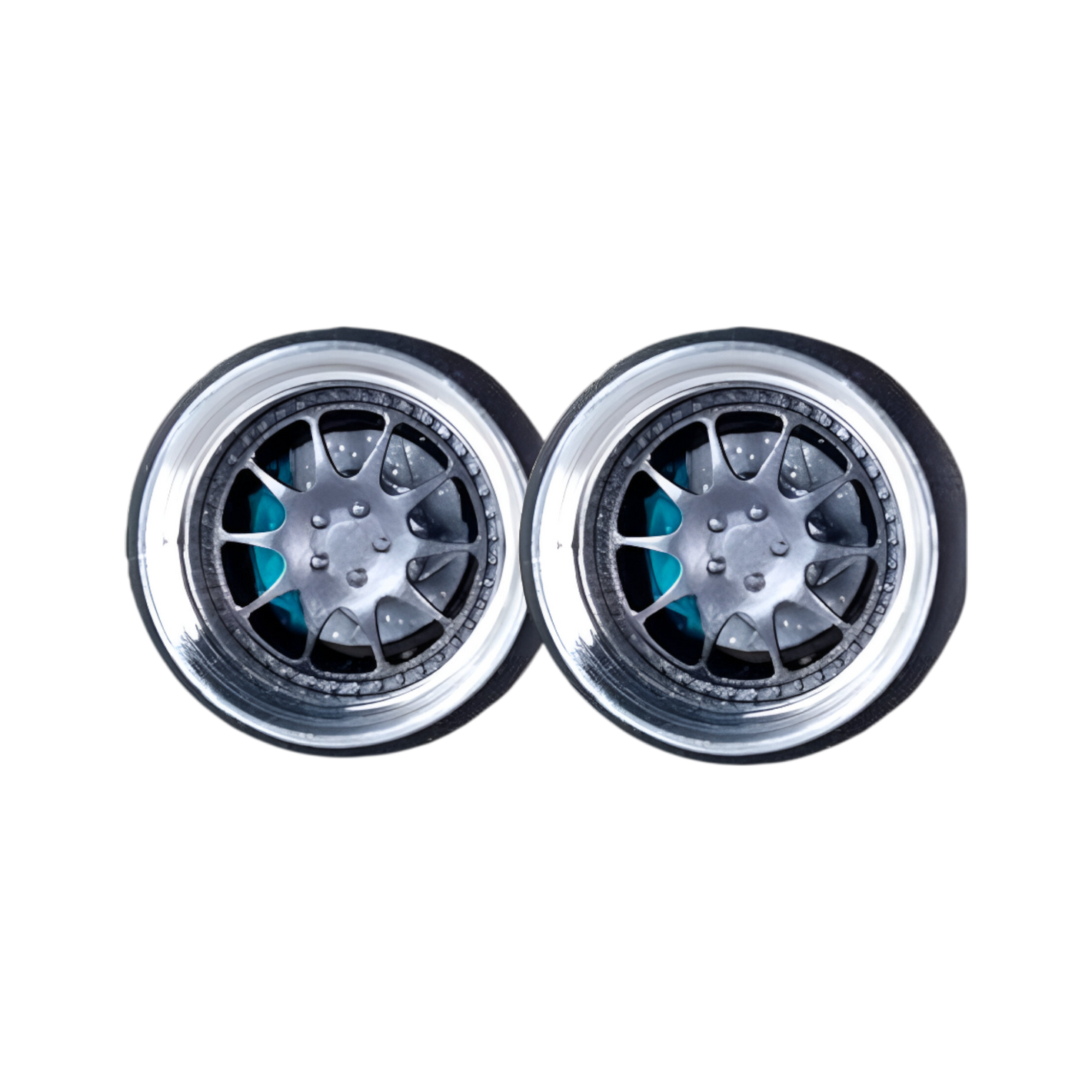 Skalwerk BLITZ01 Gunmetal 1:64 Wheels - Image 1