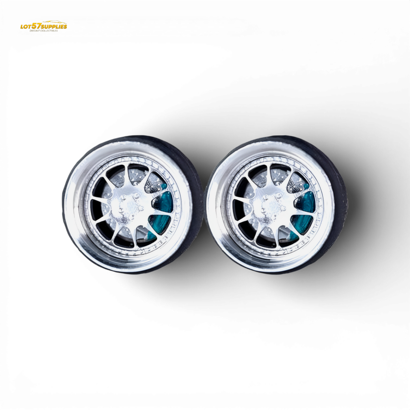 Skalwerk BLITZ01 Silver 1:64 Wheels - Image 1