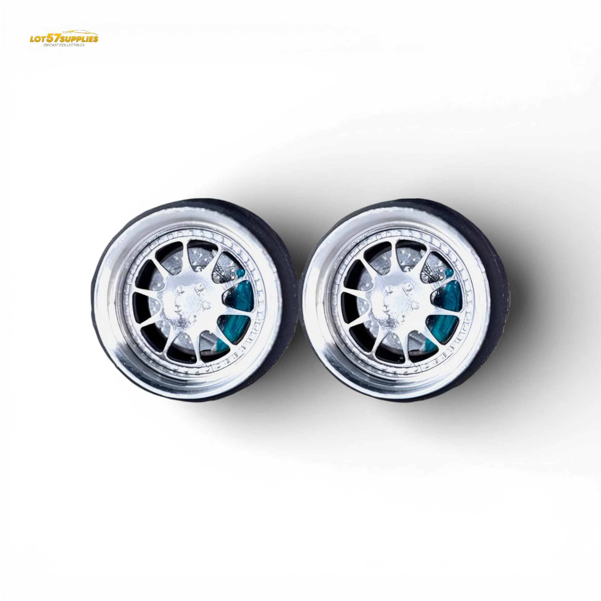 Skalwerk BLITZ01 Silver 1:64 Wheels - Image 1