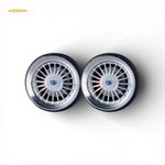 Skalwerk Alpina C95 Silver 1:64 Wheels - Image 1