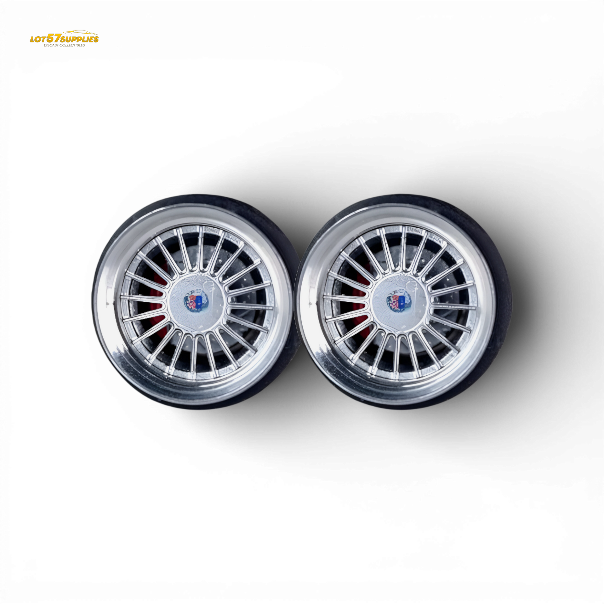 Skalwerk Alpina C95 Silver 1:64 Wheels - Image 1