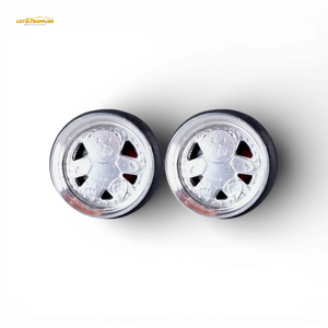 Skalwerk Retro Bear Silver 1:64 Wheels - Image 1