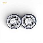 Skalwerk EMITZ Chrome 1:64 Wheels - Image 1