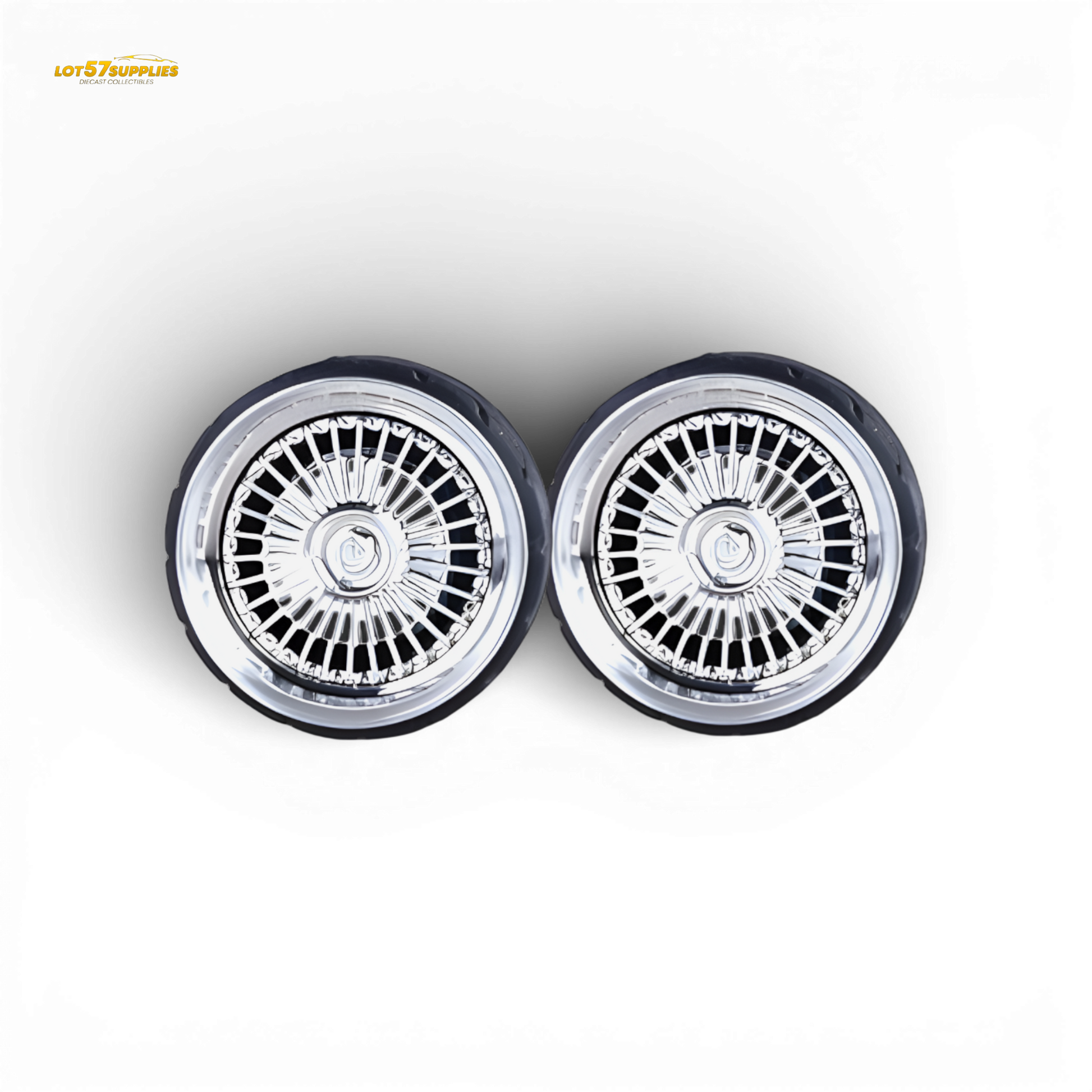 Skalwerk EMITZ Chrome 1:64 Wheels - Image 1