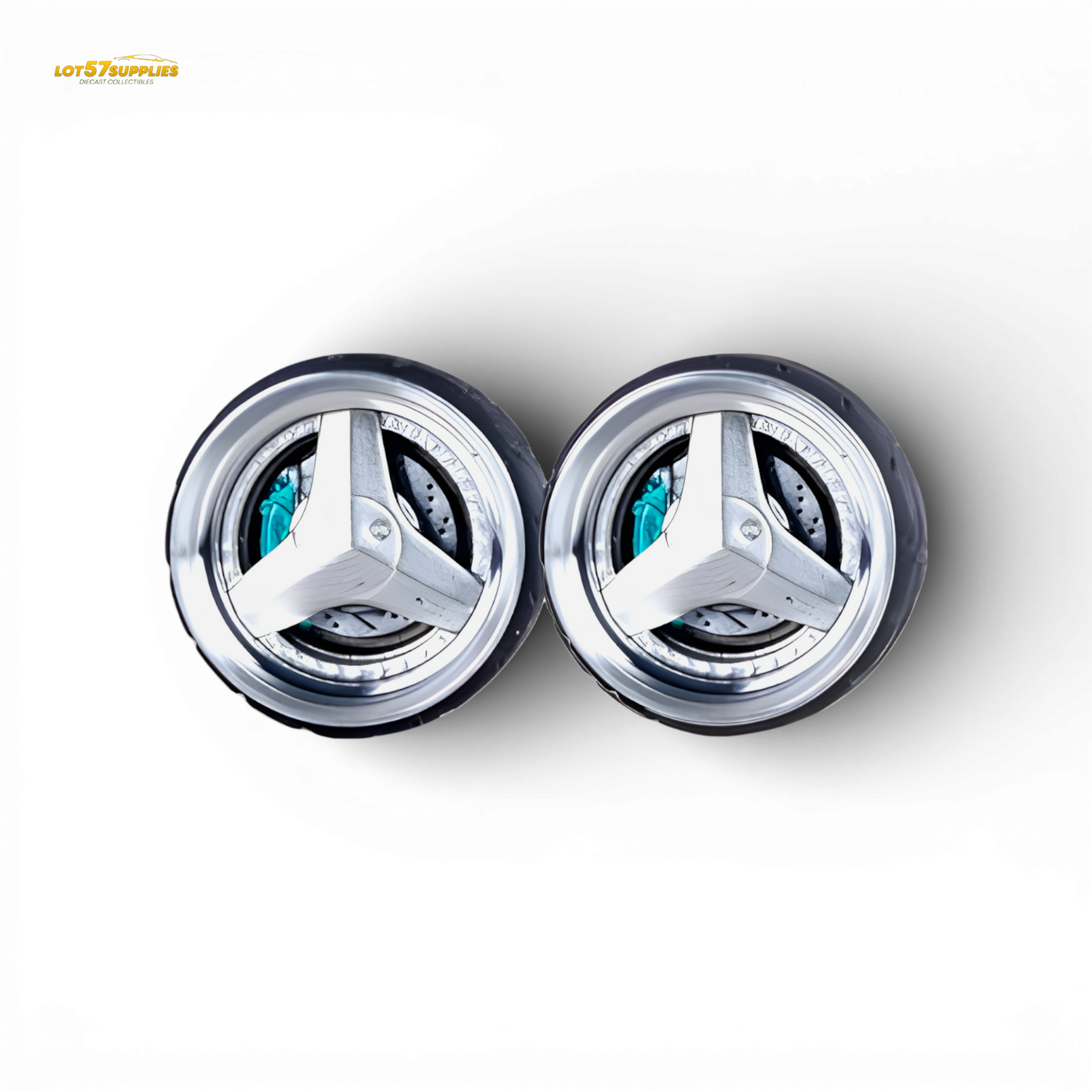 Skalwerk Brabus Mono 2 Silver 1:64 Wheels - Image 1