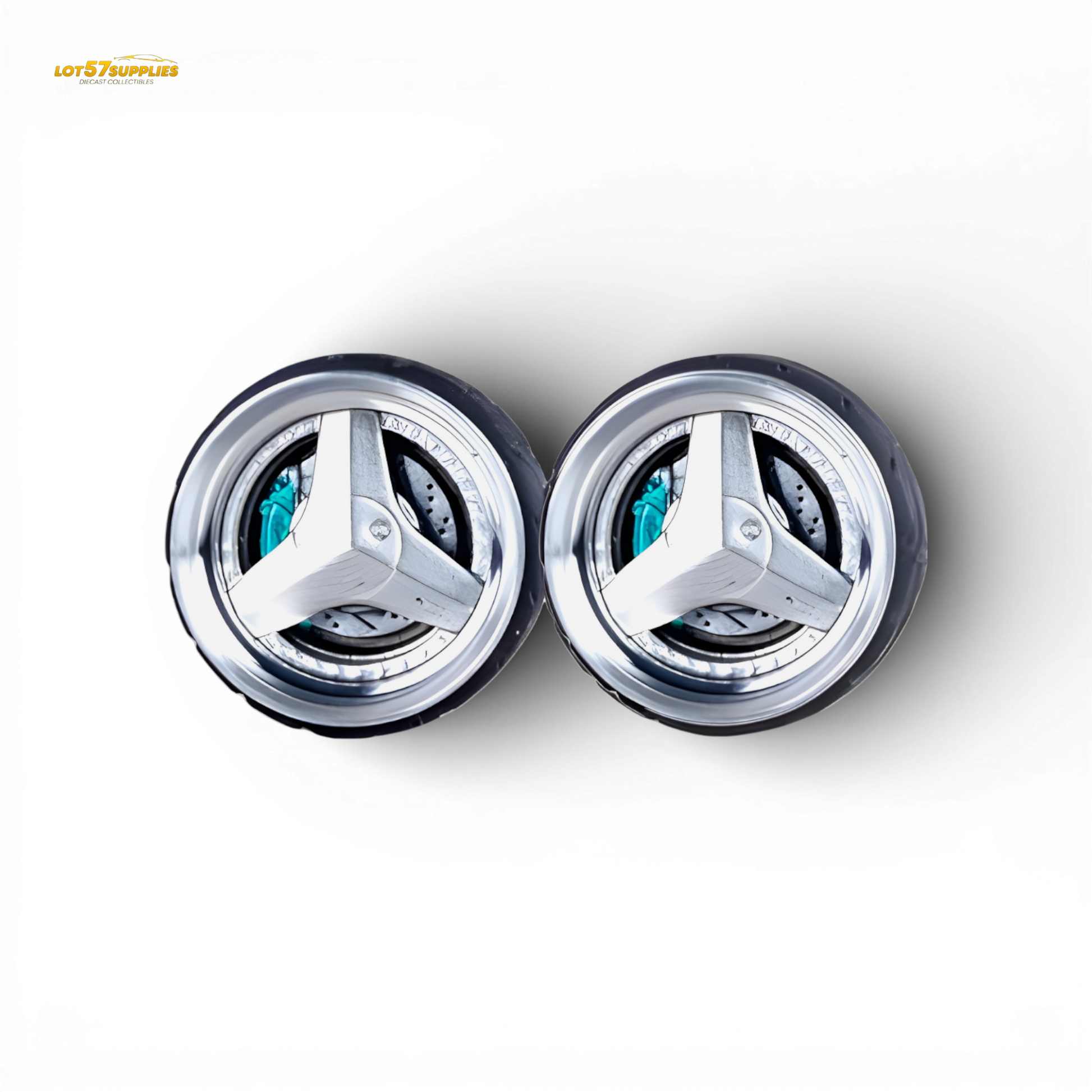 Skalwerk Brabus Mono 2 Silver 1:64 Wheels - Image 1