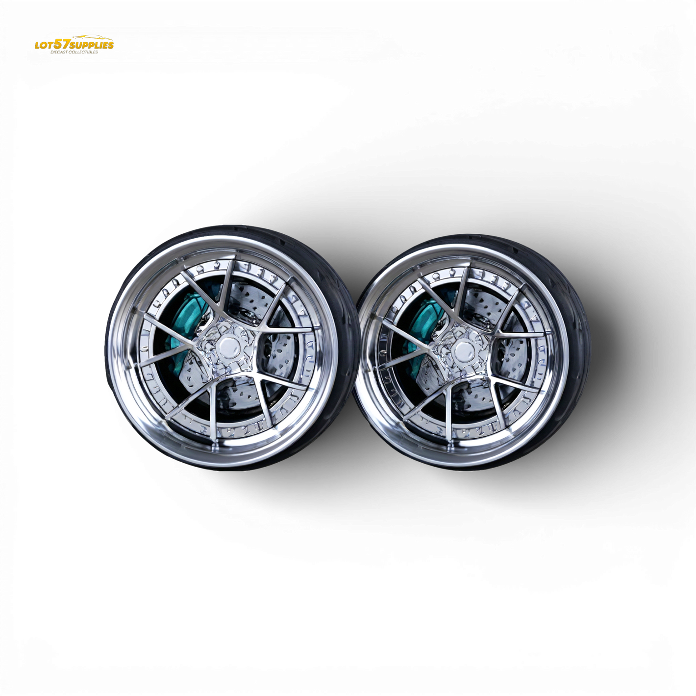 Skalwerk KPS Silver 1:64 Wheels - Image 1