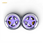 Skalwerk YABA SPOKE PURPLE 1:64 Wheels - Image 1