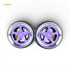 Skalwerk YABA SPOKE PURPLE 1:64 Wheels - Image 1