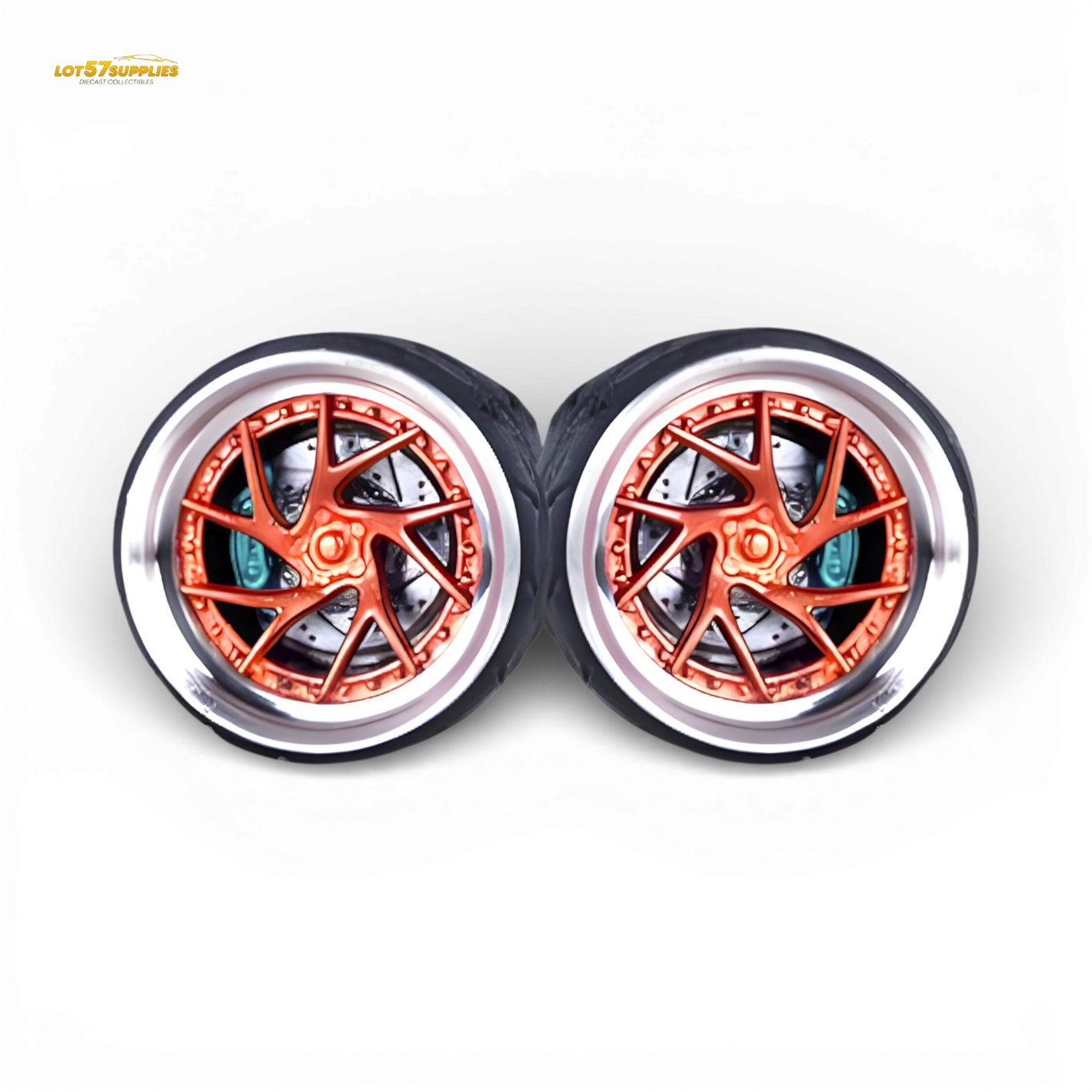 Skalwerk SAVINI RED 1:64 Wheels - Image 1