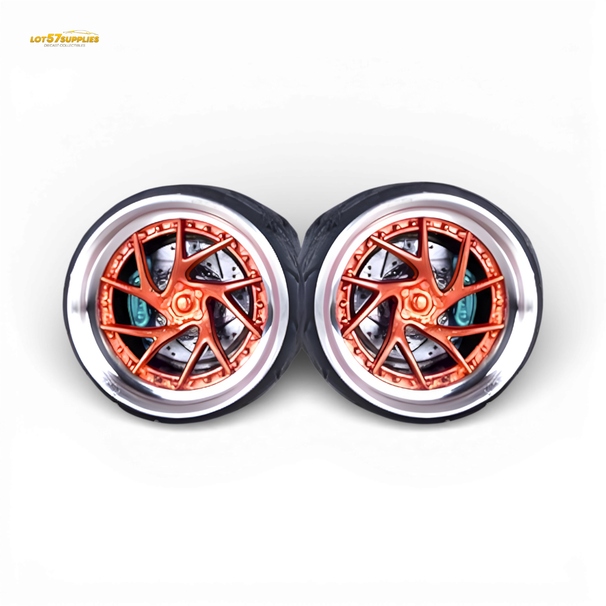 Skalwerk SAVINI RED 1:64 Wheels - Image 1