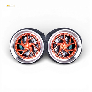 Skalwerk SAVINI RED 1:64 Wheels - Image 1