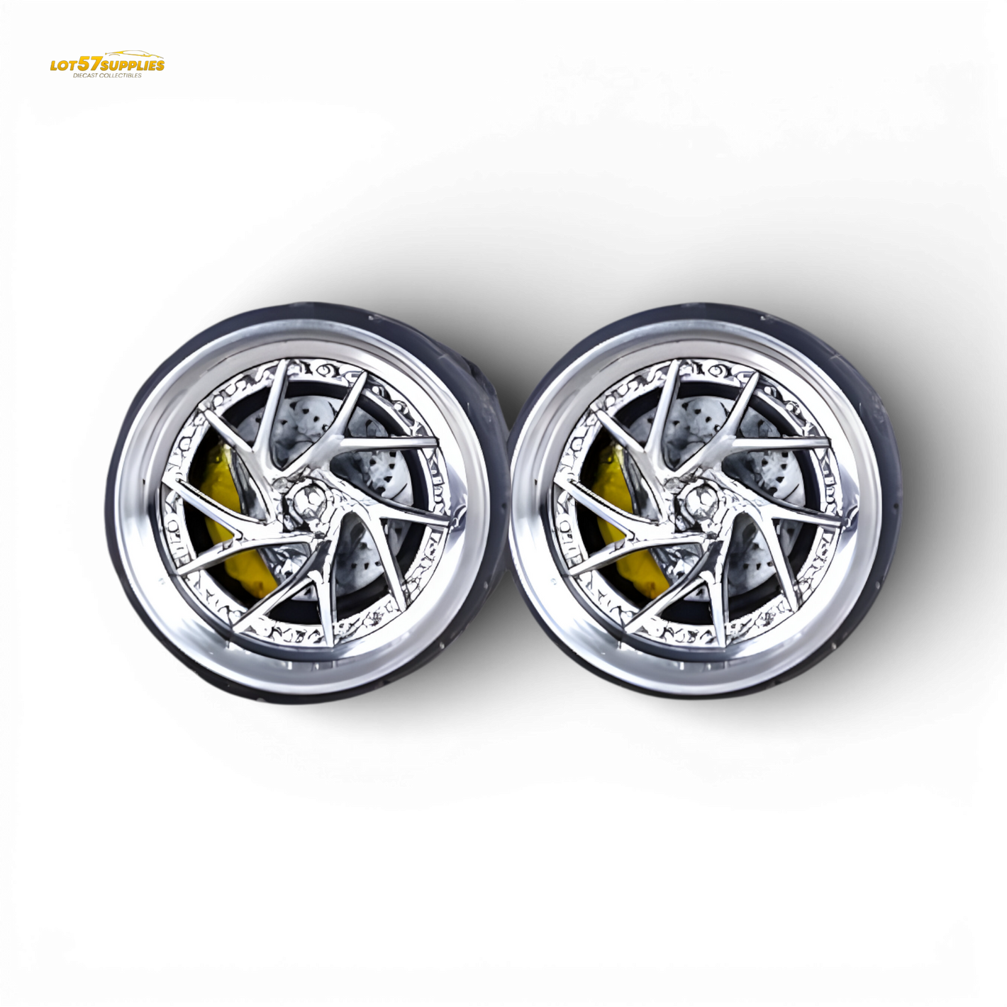 Skalwerk Savini Chrome 1:64 Wheels - Image 1
