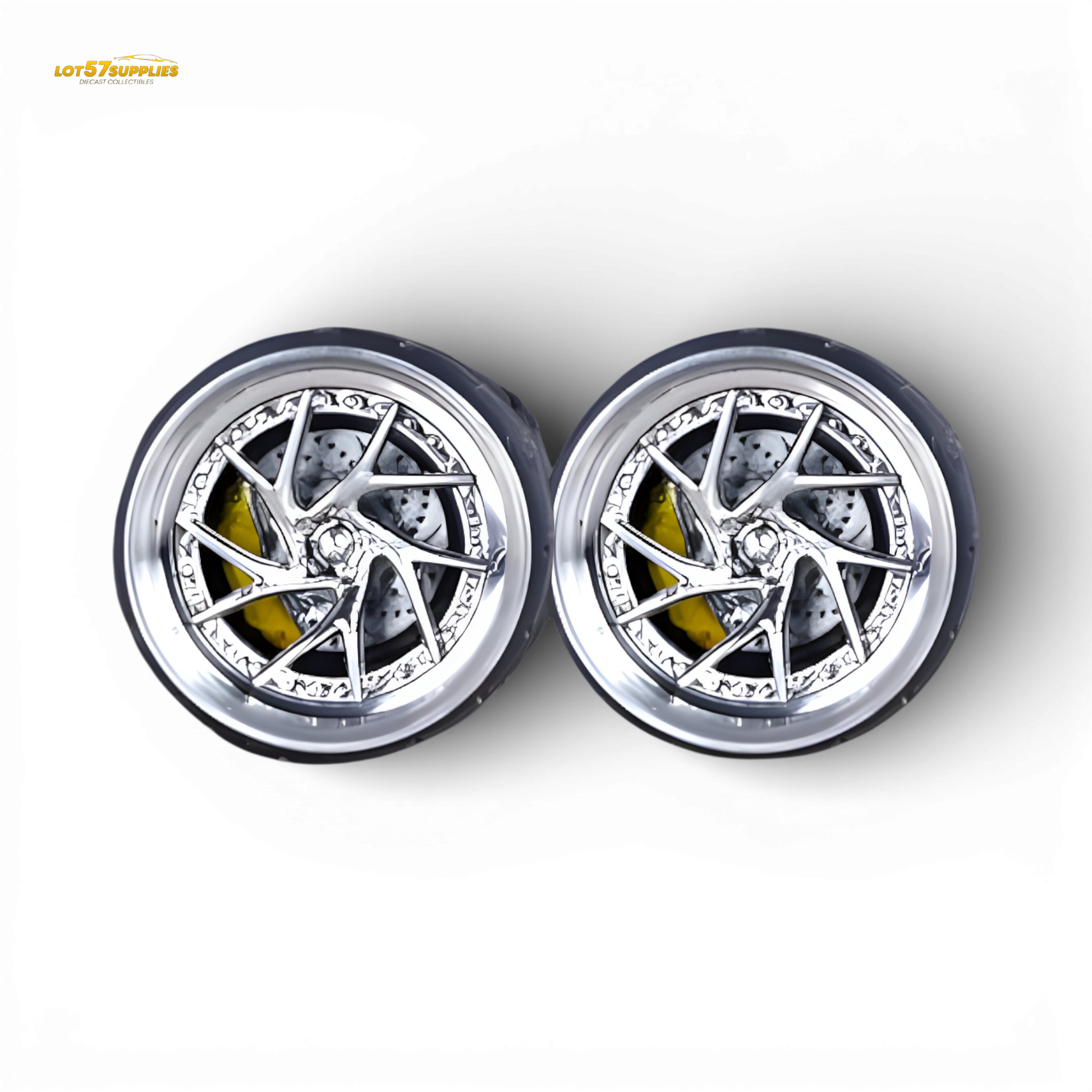 Skalwerk Savini Chrome 1:64 Wheels - Image 1