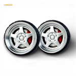 Skalwerk OZ FUTURA Silver 1:64 Wheels - Image 1