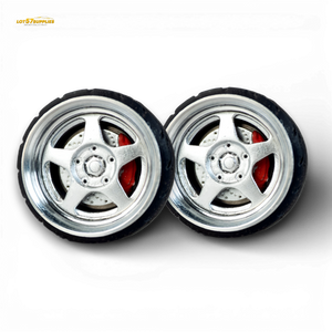 Skalwerk OZ FUTURA Silver 1:64 Wheels - Image 1