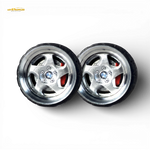 Skalwerk BMW Style 21 Throwing Star Silver 1:64 Wheels - Image 1