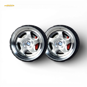 Skalwerk BMW Style 21 Throwing Star Silver 1:64 Wheels - Image 1