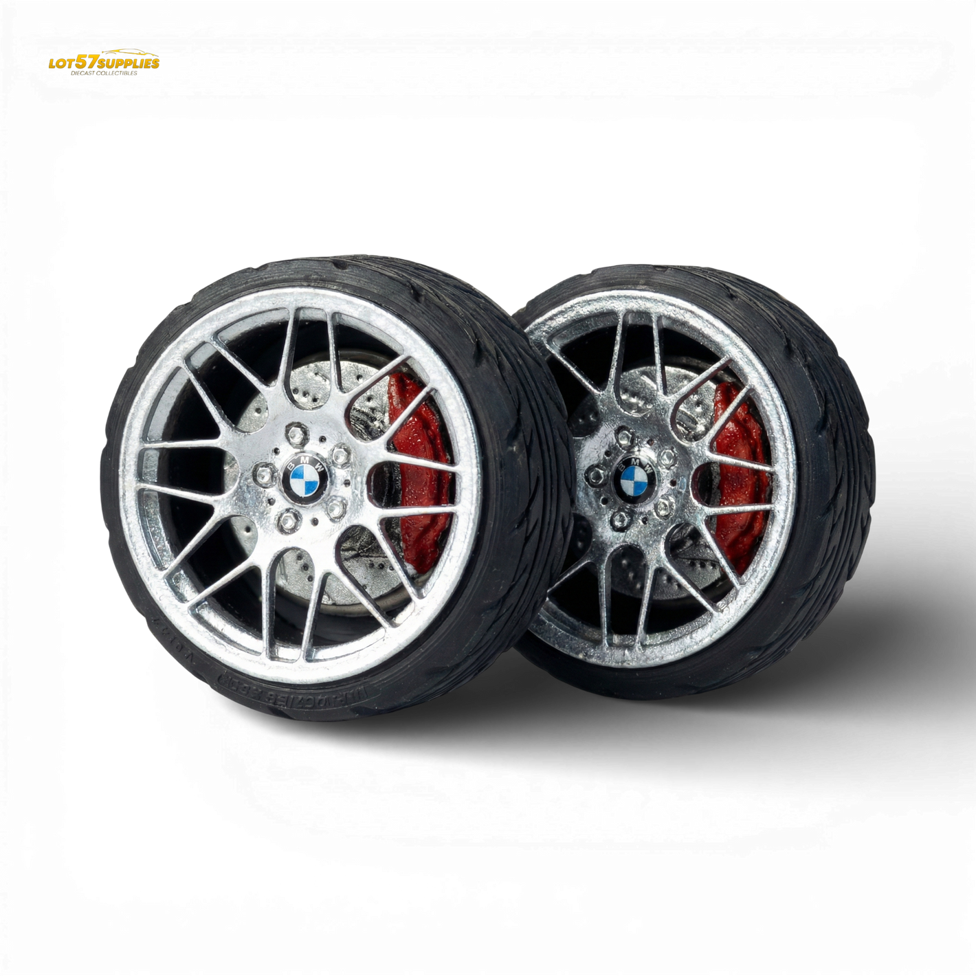 Skalwerk BMW ZCP Style Silver 1:64 Wheels - Image 1