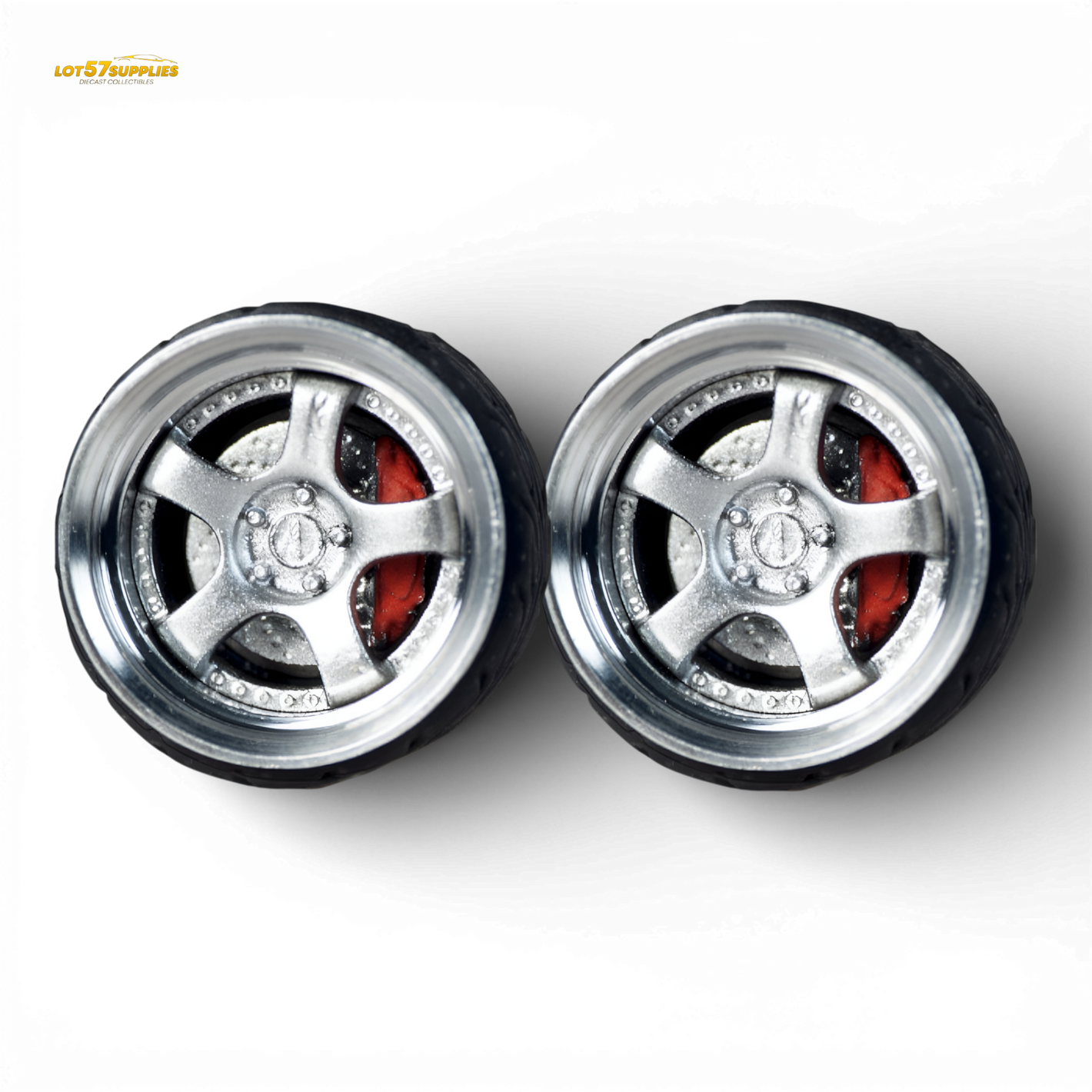Skalwerk SP1 Silver 1:64 Wheels - Image 1