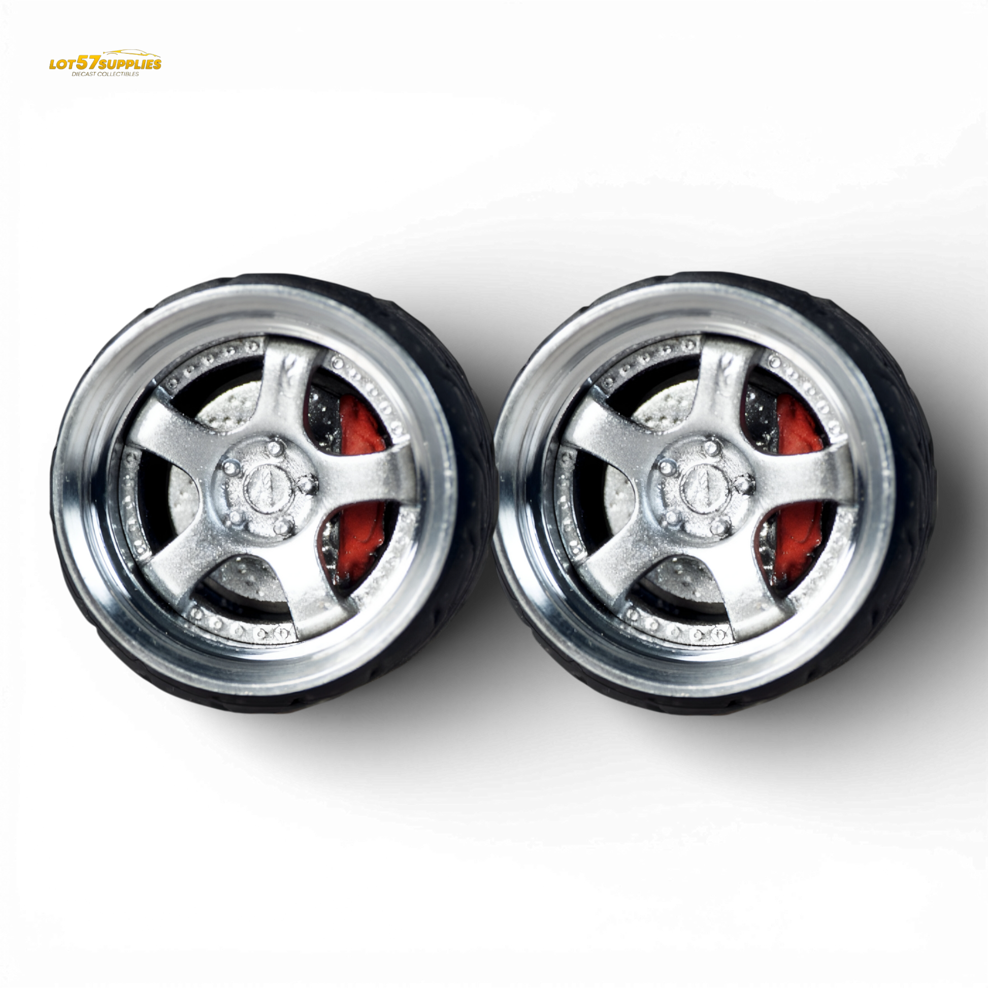 Skalwerk SP1 Silver 1:64 Wheels - Image 1
