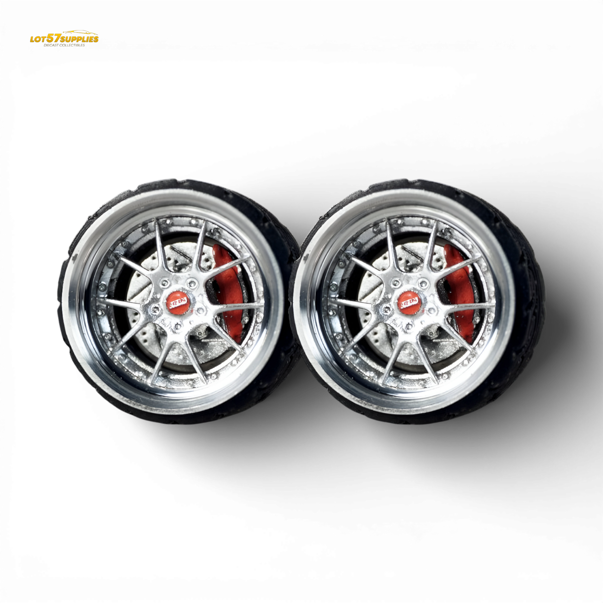 Skalwerk BBS RK Silver 1:64 Wheels - Image 1
