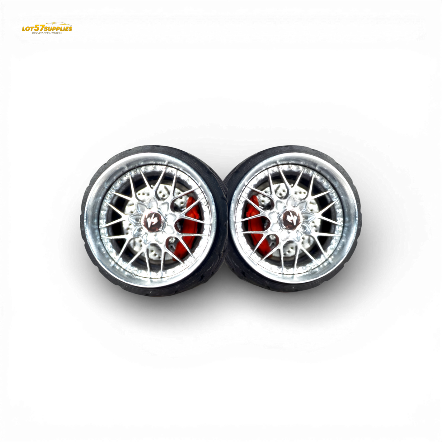 Skalwerk VSMX Silver 1:64 Wheels - Image 1