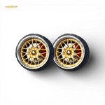 Skalwerk VSMX Gold 1:64 Wheels - Image 1