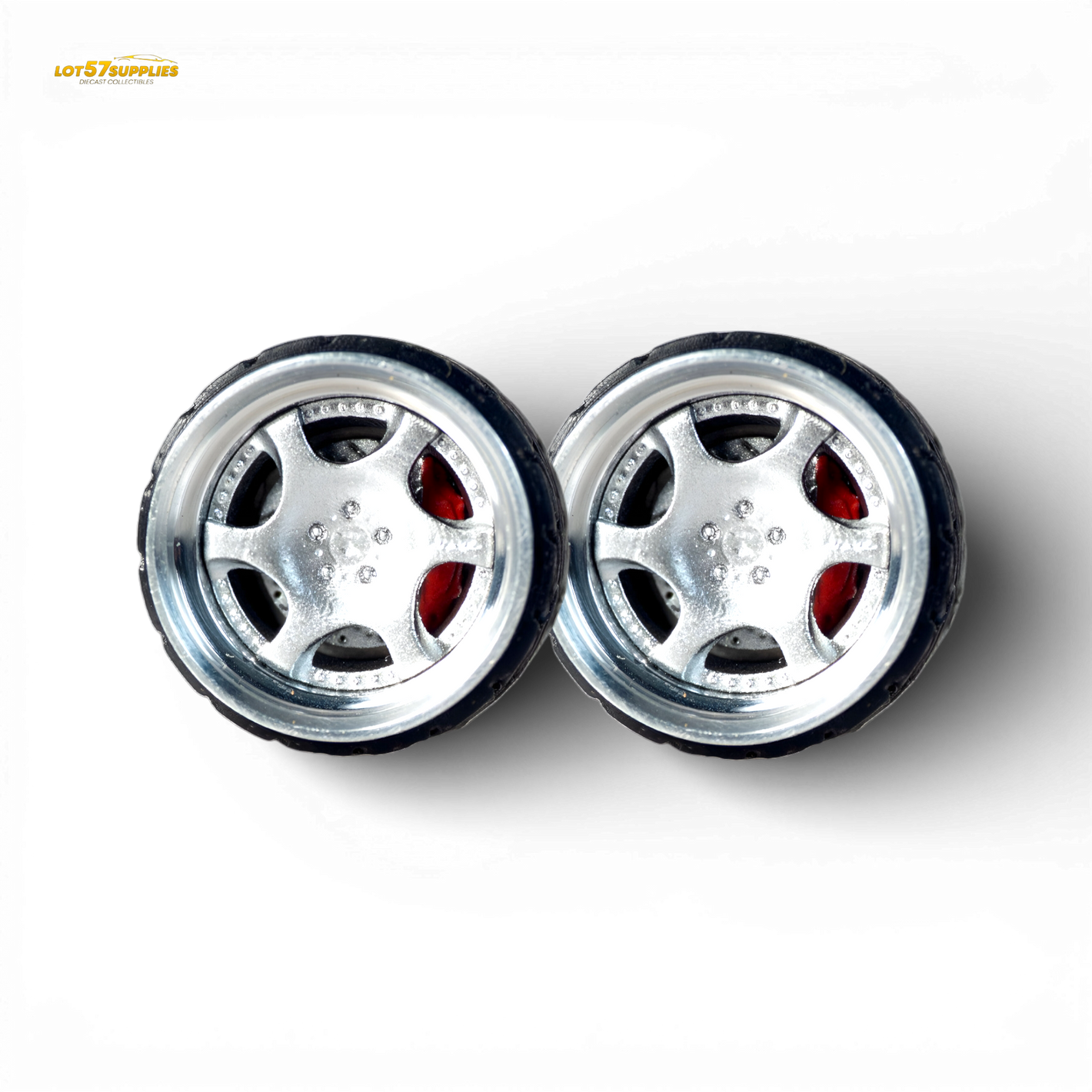 Skalwerk Bazreia Silver 1:64 Wheels - Image 1
