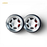 Skalwerk Bazreia Silver 1:64 Wheels - Image 1